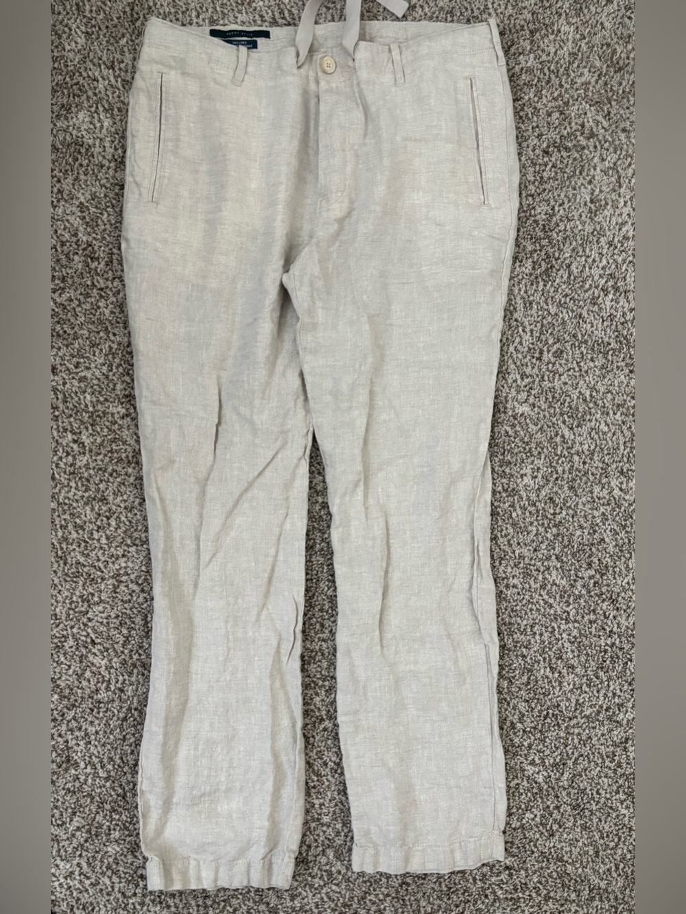 Perry Ellis Men’s Linen Pants Large